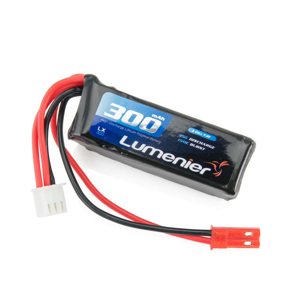 Lumenier 300mAh 2s 75c Lipo Battery (JST)