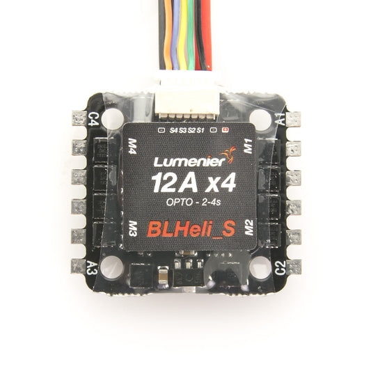 Lumenier Mini BLHeli_S 12A 4-in-1 OPTO ESC DSHOT