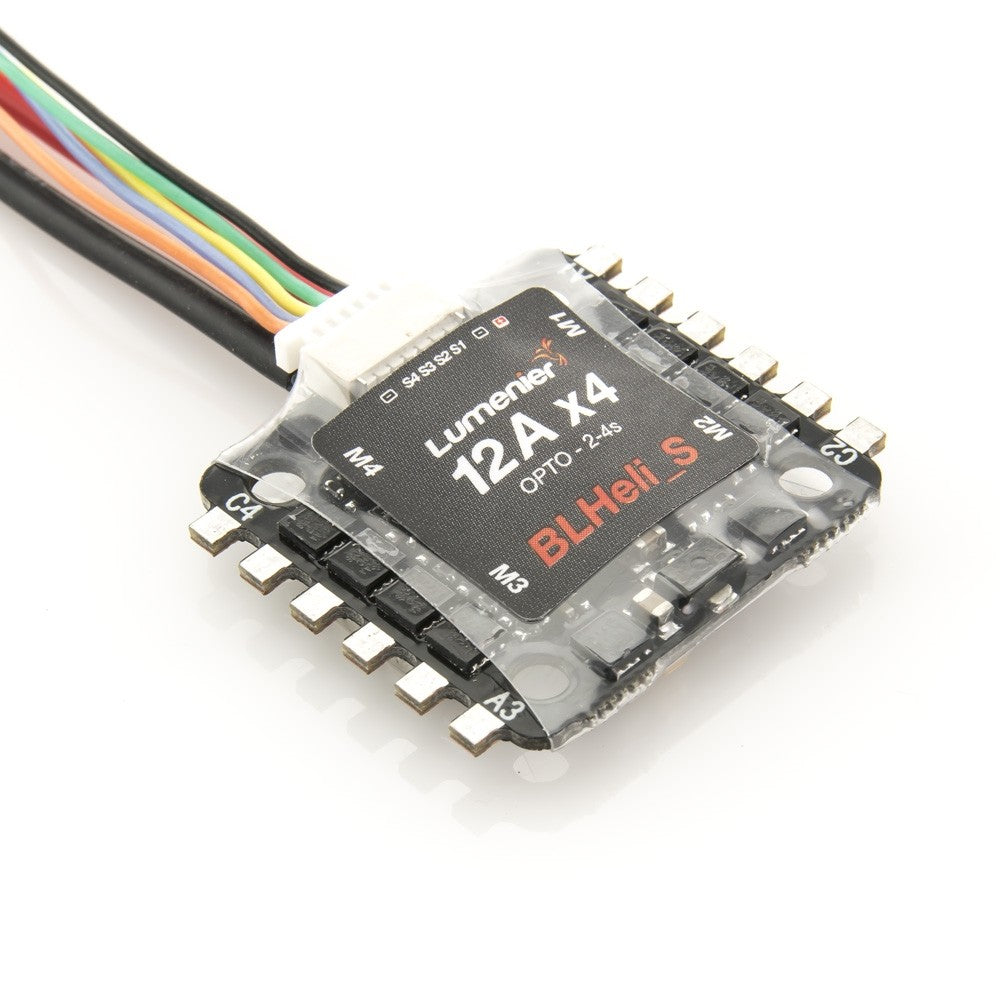 Lumenier Mini BLHeli_S 12A 4-in-1 OPTO ESC DSHOT