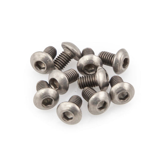 M3x5 Button Head Titanium Screws (10pcs)