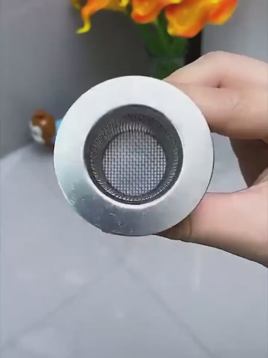 2Pcs Bathroom Stainless Steel Floor Drain Fine Mesh Filter, Sink Drain Strainer, Mesh Basket Filter, Hair Trap, Anti-Clog Slag Strainer, For Bathroom, Bathtub, Water Pipe