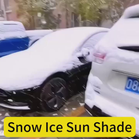 Car Snow Cover Foldable Car Windshield Cover Winter Snow Cover Summer Sun Shade