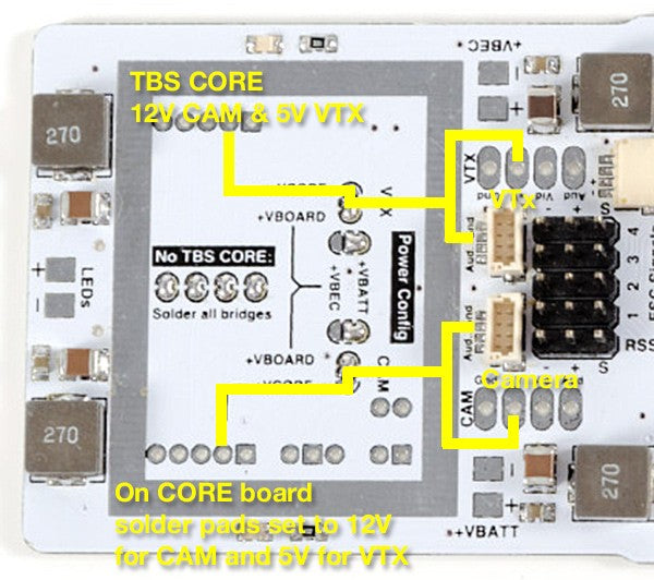 QAV250 "Fury" Power Distribution Board