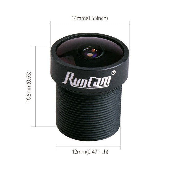 RunCam RC21 FPV short Lens 2.1mm FOV165 Wide Angle