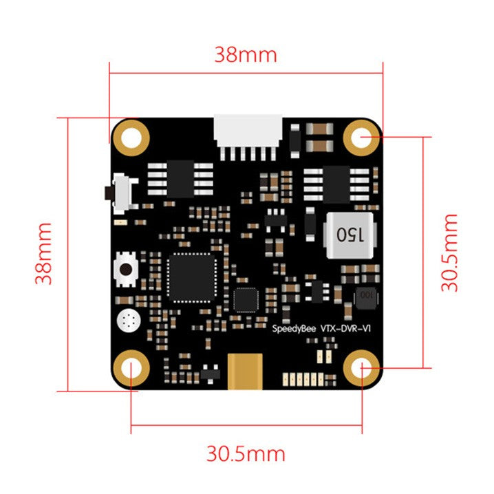 SpeedyBee VTX-DVR 5.8G 600mW Video Transmitter w/ DVR