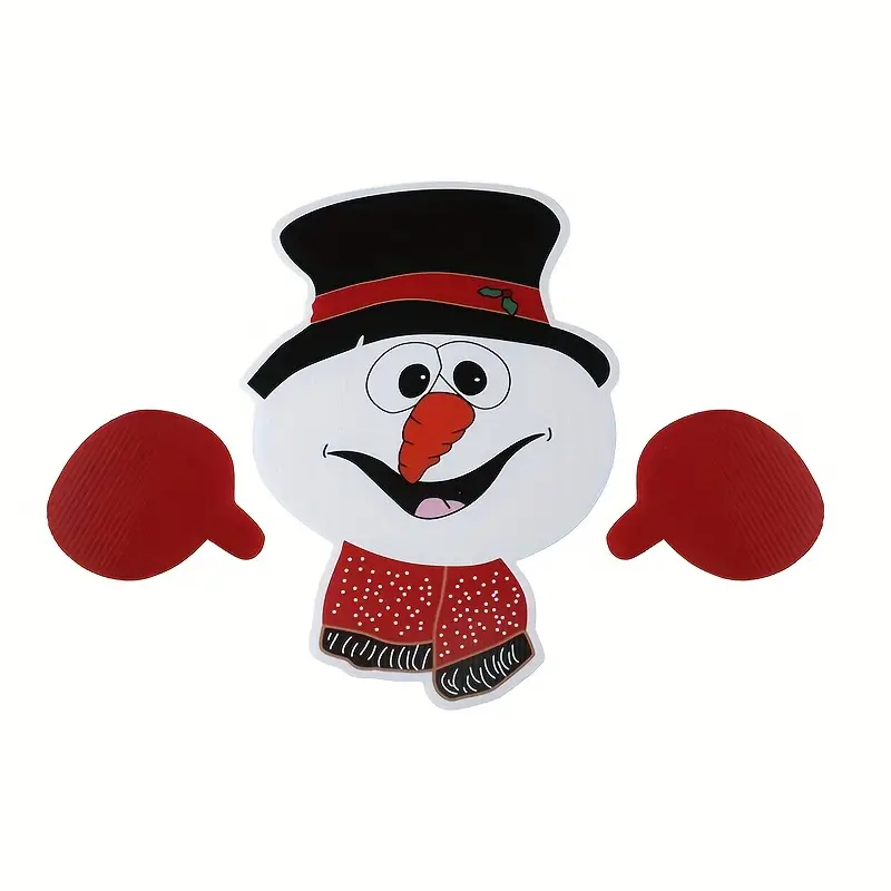 Spread Holiday Cheer With This Adorable Santa Claus Fence Peeker Decoration!